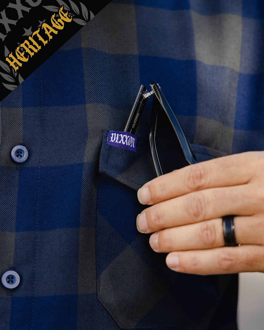 DIXXON - 0 DARK 30 HERITAGE FLANNEL - MENS