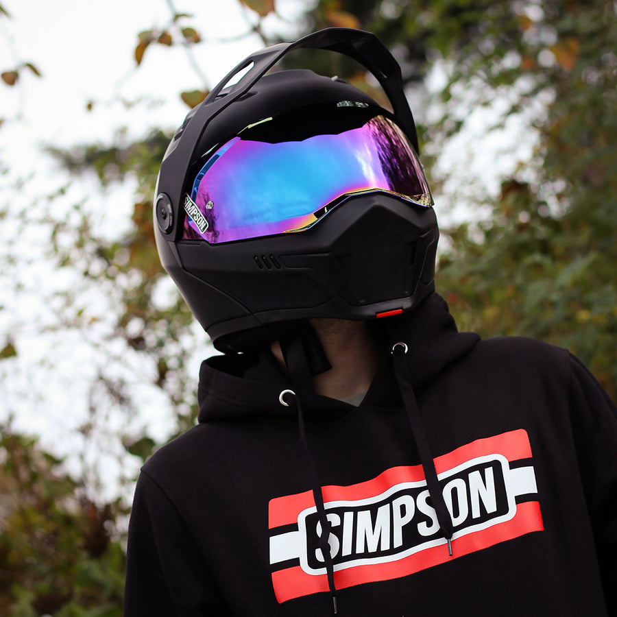 Simpson Journey/Xcursion Bandit Helmet - Exterior Shield