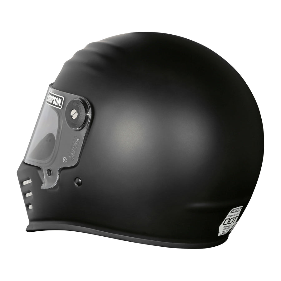 Simpson Outlaw Bandit Helmet Gen 3 - Matte Black