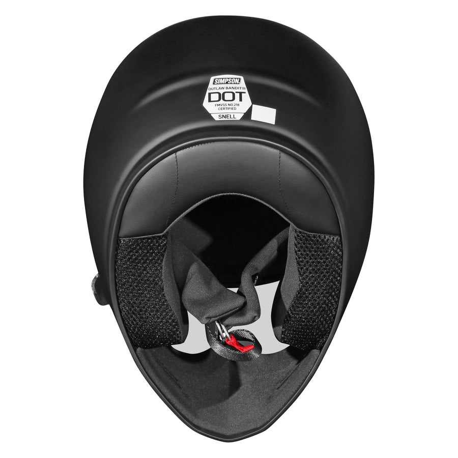 Simpson Outlaw Bandit Helmet Gen 3 - Matte Black