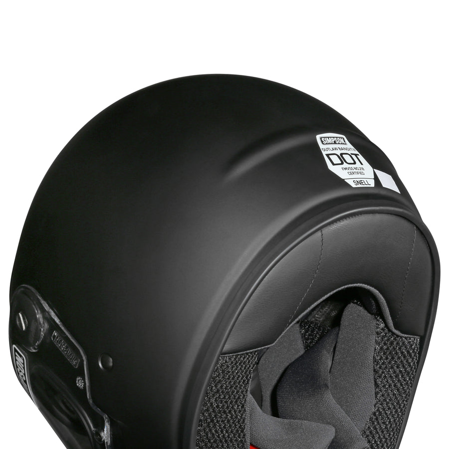 Simpson Outlaw Bandit Helmet Gen 3 - Matte Black