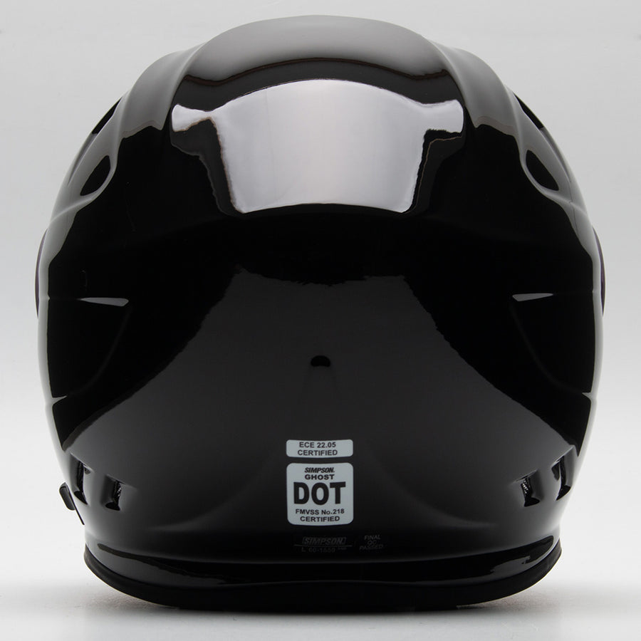 Simpson Ghost Bandit Helmet - Gloss Black
