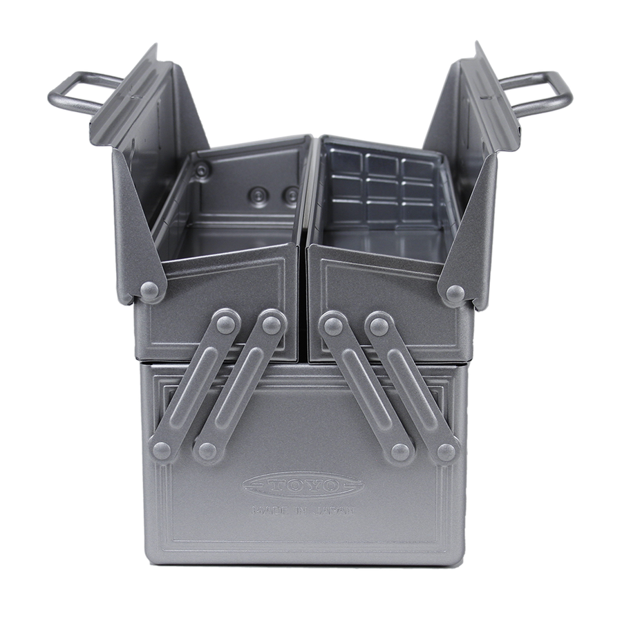 TOYO STEEL PORTABLE SHOP TOOLBOX - SILVER