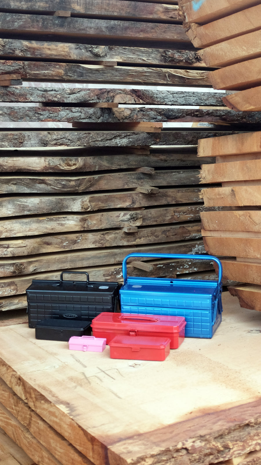 TOYO STEEL PORTABLE SHOP TOOLBOX - SILVER